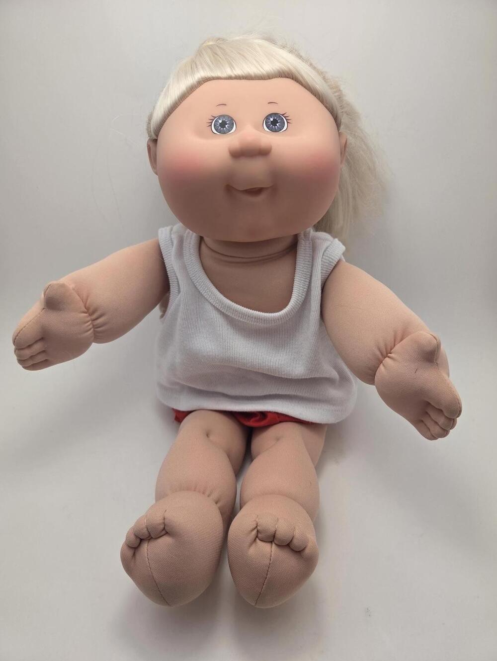 Vintage 2004 Cabbage Patch Kids, Not Original Clothing, Pink Bow  (12 inch)